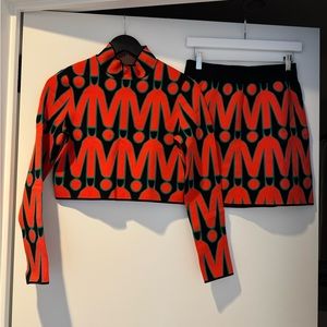 Marisfrolg Matching Top & Skirt Set